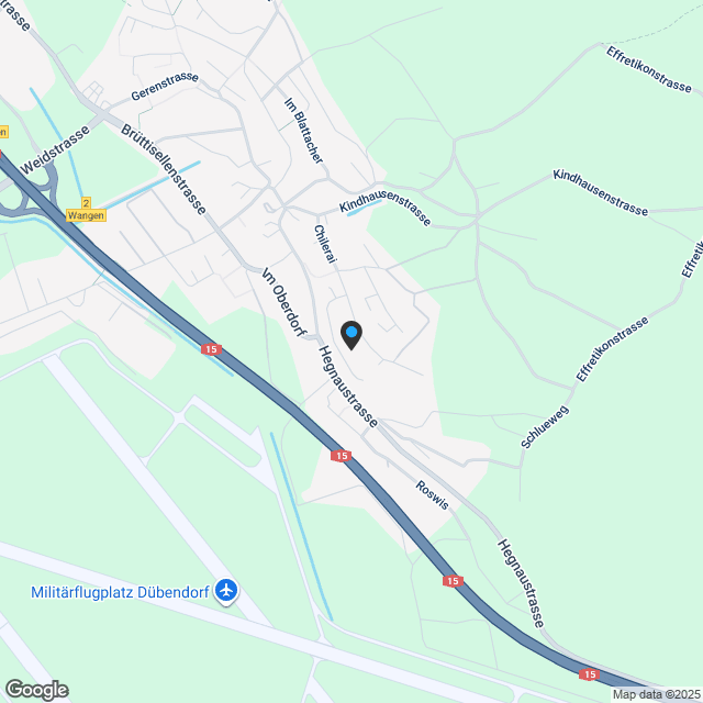 Exklusive 4.5-Zimmer-Terrassenwohnung in Wangen - Karte