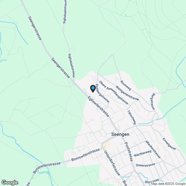 Exklusive 4.5-Zimmer-Terrassenwohnung im steuergünstigen Seengen - Neubau mit Stil - Karte