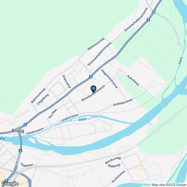 5.5 Zimmer Penthouse Wohnung A 2.1 - Karte