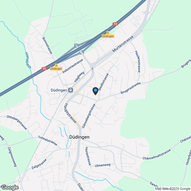Charmantes Zuhause mit Potenzial - zentral in Düdingen - Karte