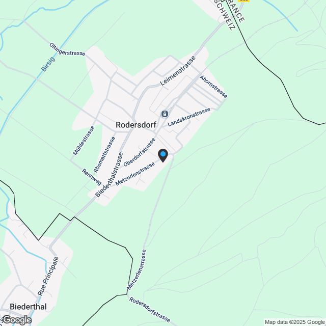 Exklusives Wohnen an sonniger Hanglage in Rodersdorf - 4.5-Z'Wohnung - Karte