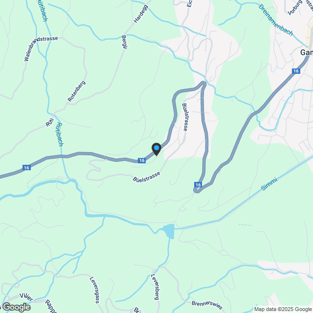 TRAUMHAUS MIT UNVERBAUBARER WEITSICHT ÜBER DAS RHEINTAL! - Karte