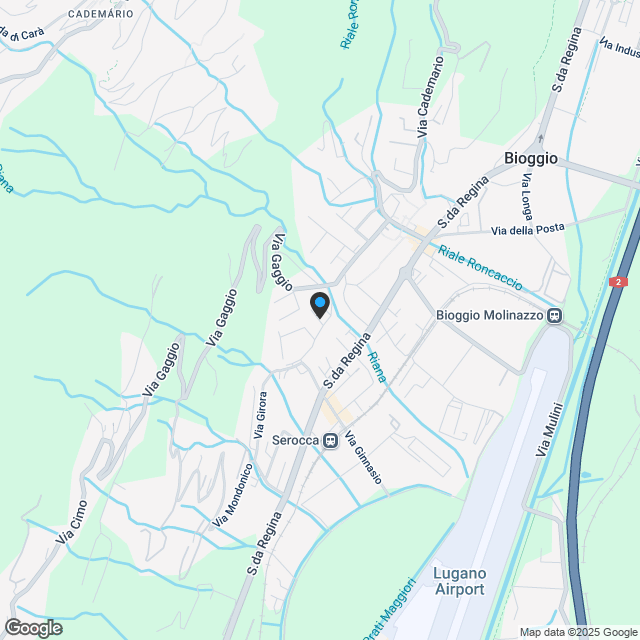 Nuova villa bifamiliare a Serocca d'Agno - Karte