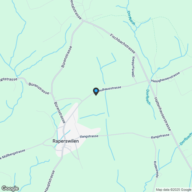 Grosszügiges Neubauhaus mit Einliegerwohnung in Panoramalage – Helsighausen (TG) - Karte