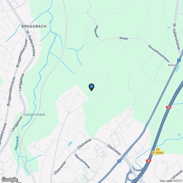 Guggeien Park - Karte