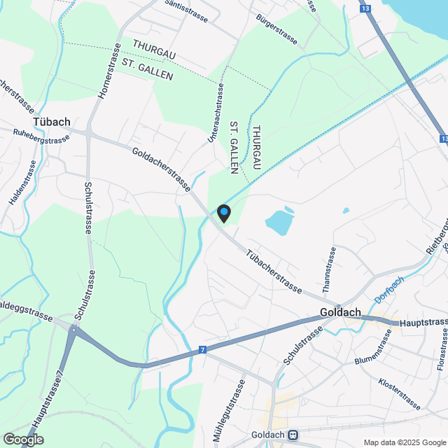 Ankommen & wohlfühlen - MFH Thannäckerstrasse, Goldach - Karte