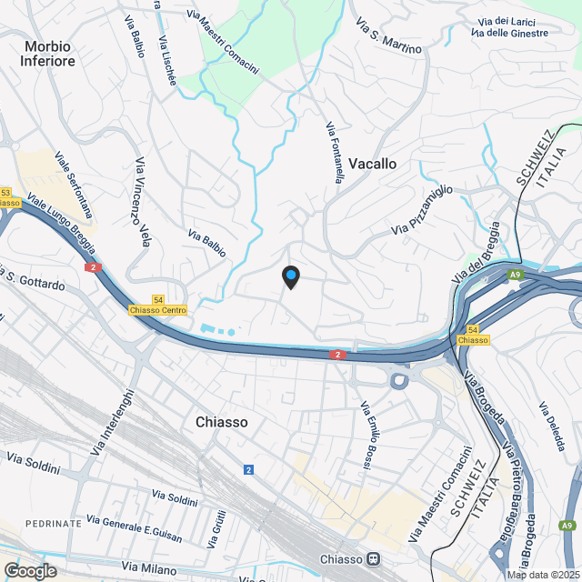 Nuovo 3.5 locali con terrazza da reddito a Vacallo - Karte