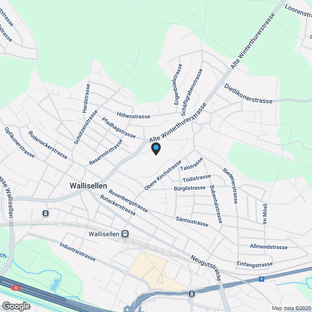 Hochwertige Neubau-Gartenwohnung mit 212m² Gartenanteil - Karte
