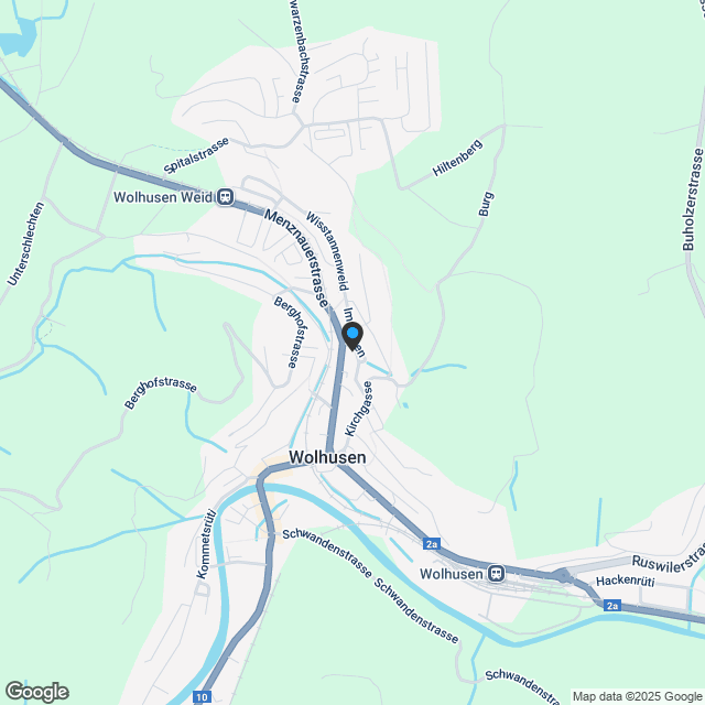 Zentral Wohnen in Wolhusen - Karte