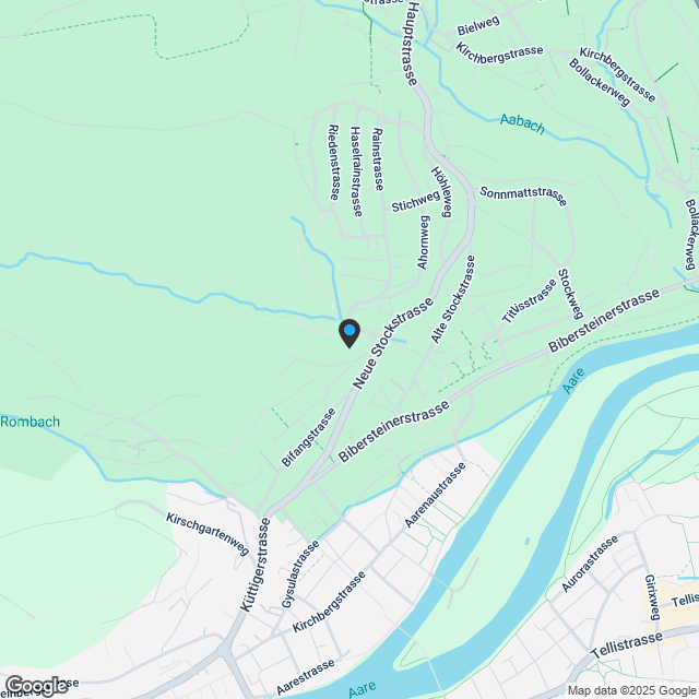 3.5-Zimmer Gartenwohnung in Rombach AG - Karte