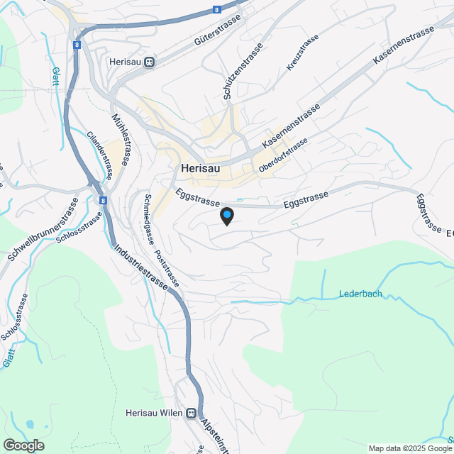 Neubauprojekt "Alpsteinsicht" Waldstatt AR - Karte