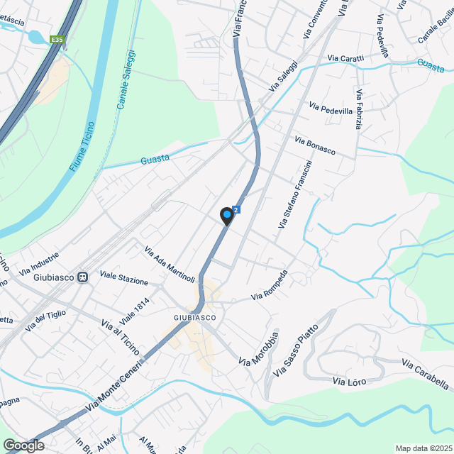 Giubiasco - Nuovo appartamento 2.5 locali - Karte