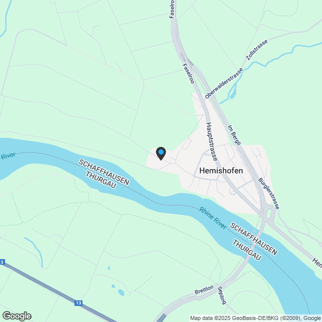 Neubau-Gartenmaisonettewohnung in idyllischer Rheinnähe (B1.2) - Karte