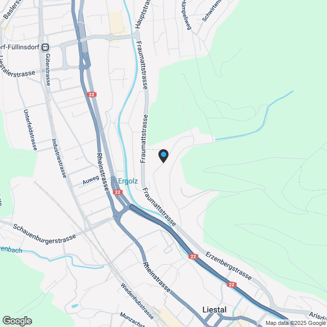 Topmoderne 4½-Zimmerwohnung mit grosser Terrasse - Karte