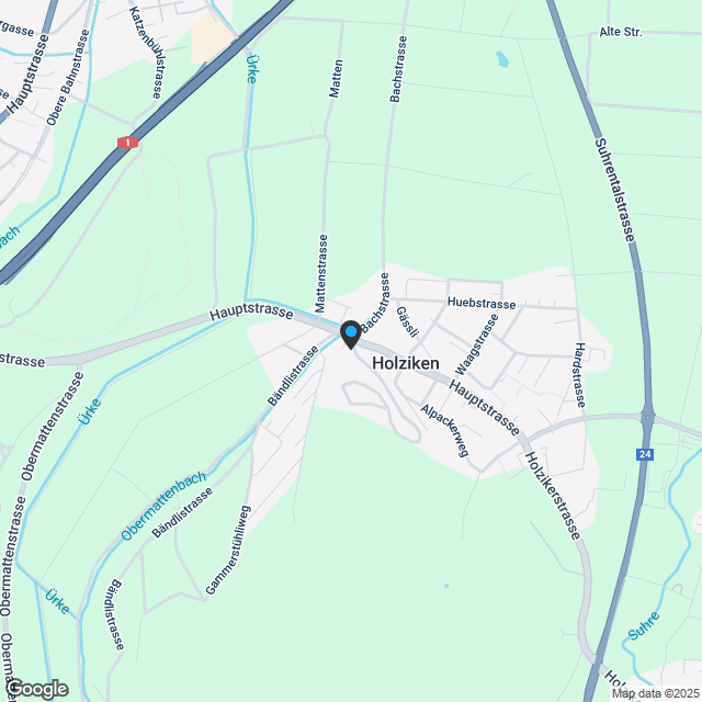 Lindenpark Holziken - Moderne 4.5-Zimmerwohnung im Neubau - Karte
