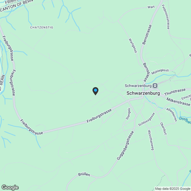 Einfamilienhäuser mit Weitblick in Schwarzenburg - Karte