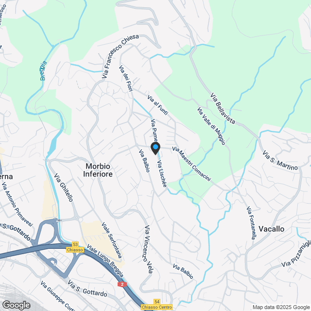Villetta Unifamiliare su due piani- Ligornetto - Karte