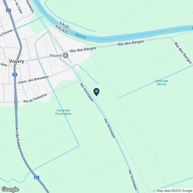 2 ½ Zimmer-Wohnung in Vouvry kaufen - Karte