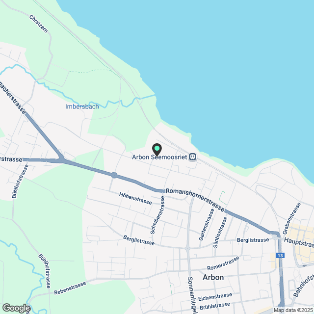 Seemoosholzstrasse 7b, Arbon - Karte