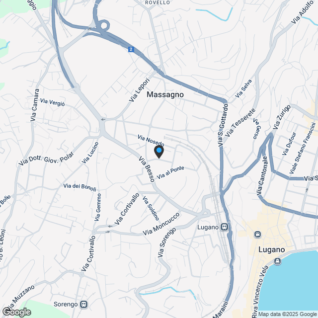 PREGASSONA - Residenza Parco Ceresio - nuovi 2.5 locali - Karte