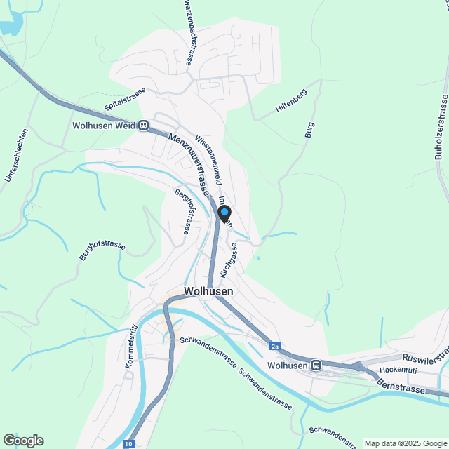 Zentral Wohnen in Wolhusen - Karte