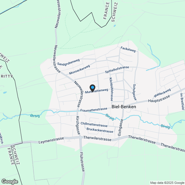 Exklusives Wohnen an sonniger Hanglage in Rodersdorf - 4.5-Z'Wohnung - Karte