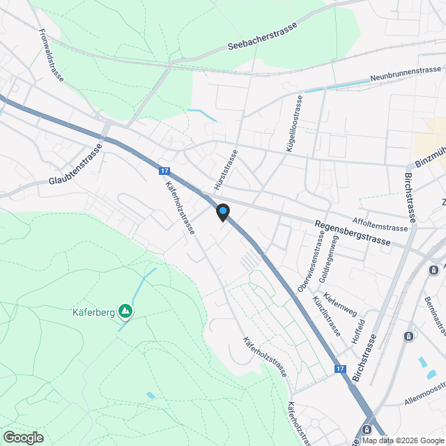 The 275 - Eigentumswohnungen in Zürich-Affoltern - Karte