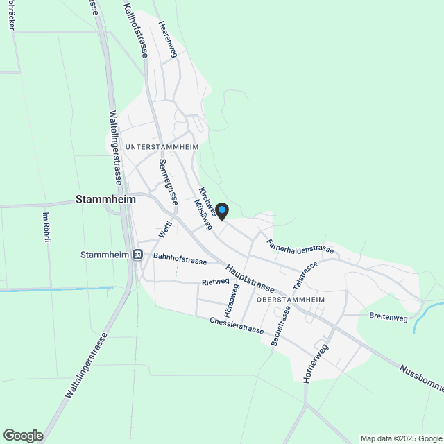 Moderne 2.5-Zimmer-Neubau-Wohnung an bester, ruhiger Lage am Rebhang in Stammheim - Karte
