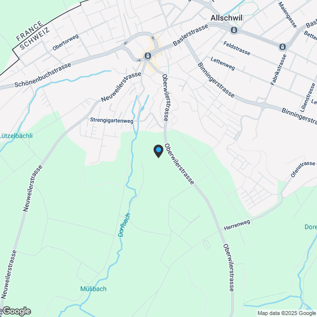 Ihr neues Zuhause im Grünen - Neubauprojekt Schönmatt - Karte