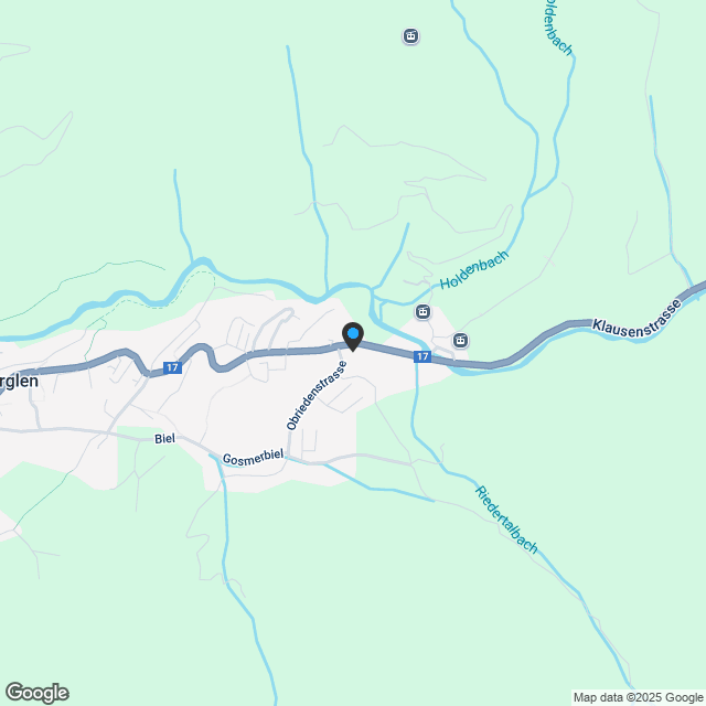 Doppeleinfamilienhäuser Kinzigpass - Karte