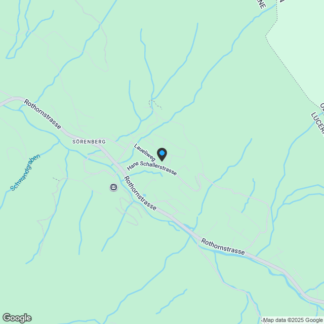 Wohnen und Erholen in Sörenberg "nur als Erstwohnsitz zulässig - Karte