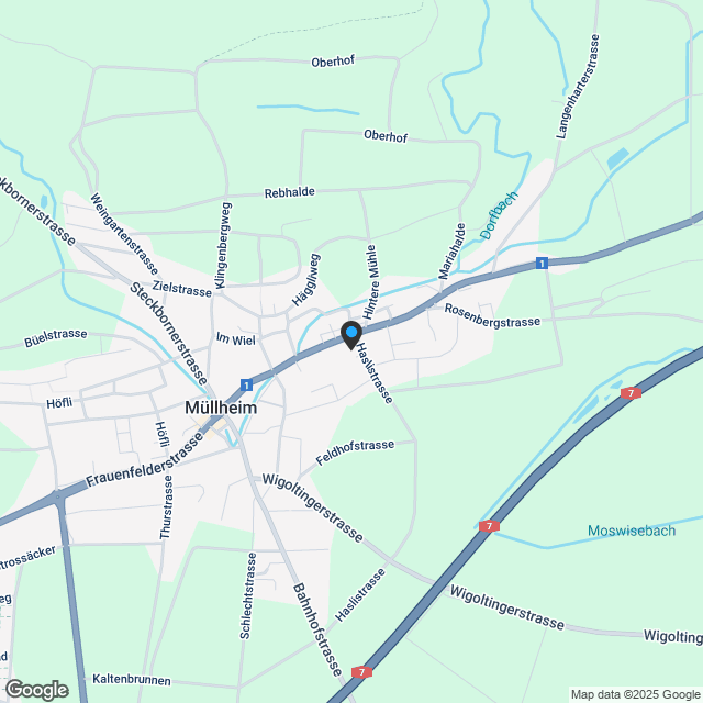 Preiswerte 4.5-Zimmerwohnung - Karte