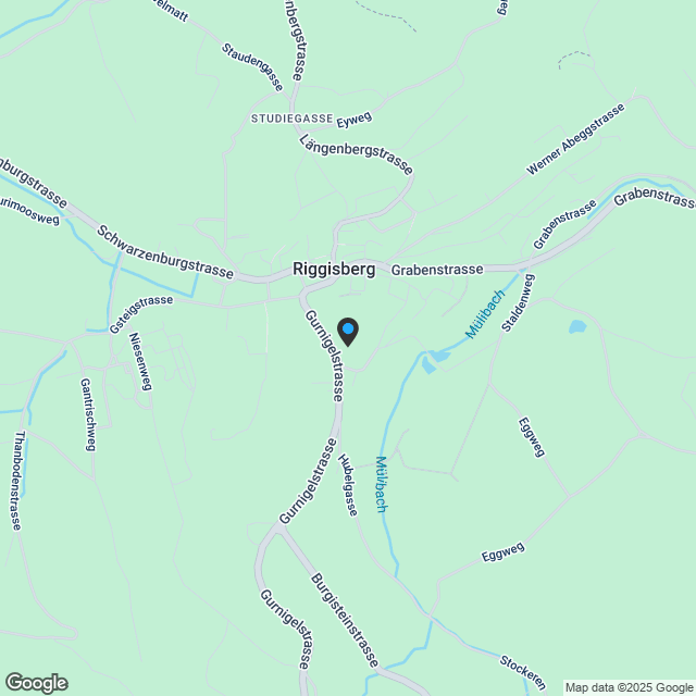 Neubauprojekt Gurnigelstrasse Riggisberg - Karte