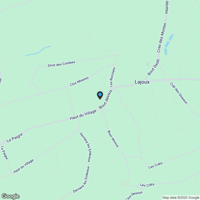 Neues Einfamilienhaus in ruhiger Lage - mit freier Sicht - Karte