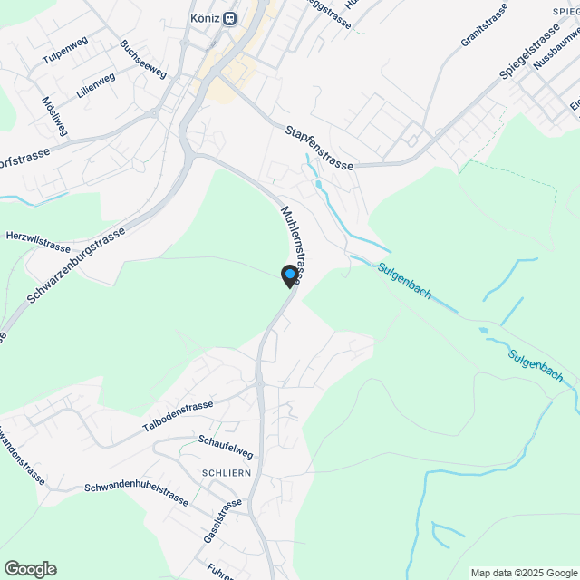 Exklusive 3.5 Zimmer Dachwohnung - Karte