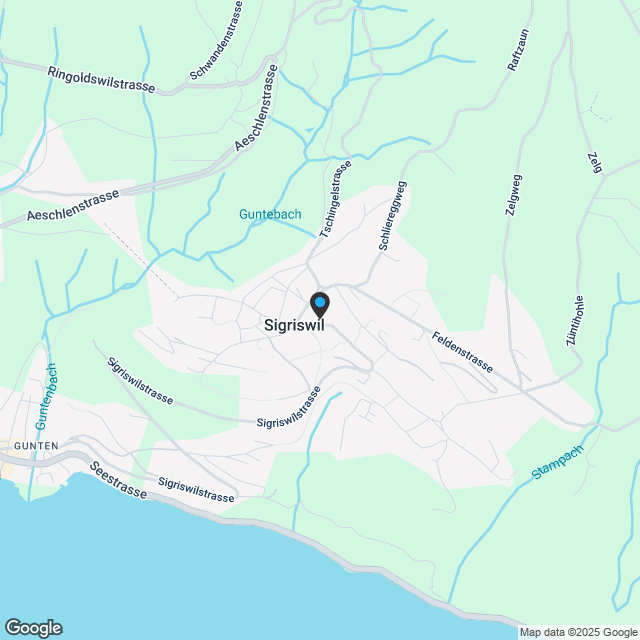 Neubauwohnungen mit Ausblick in Sigriswil - Karte