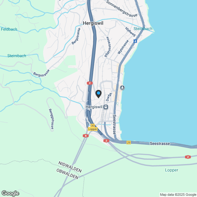 Letzte Exklusive 5.5-Zimmer-Neubau-Terrassenwohnung mit Seeblick in Hergiswil NW KEINE Makler!! - Karte