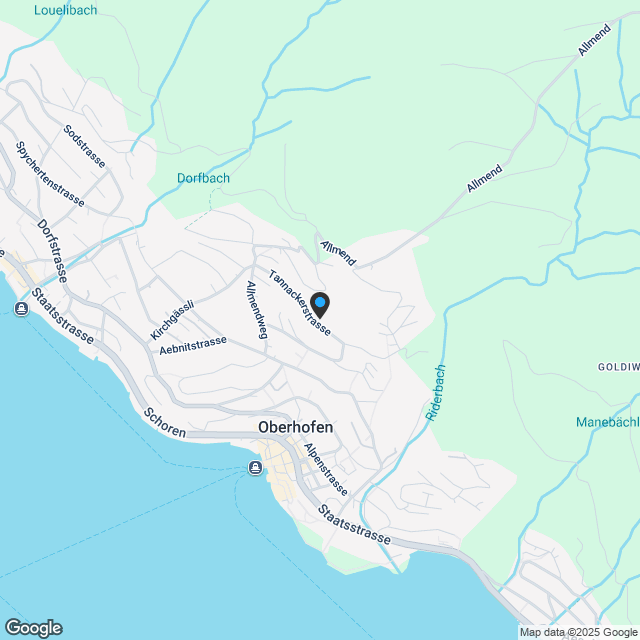 4½-Zimmer-Neubauwohnung mit hochwertigem Ausbau und Panoramablick - Karte