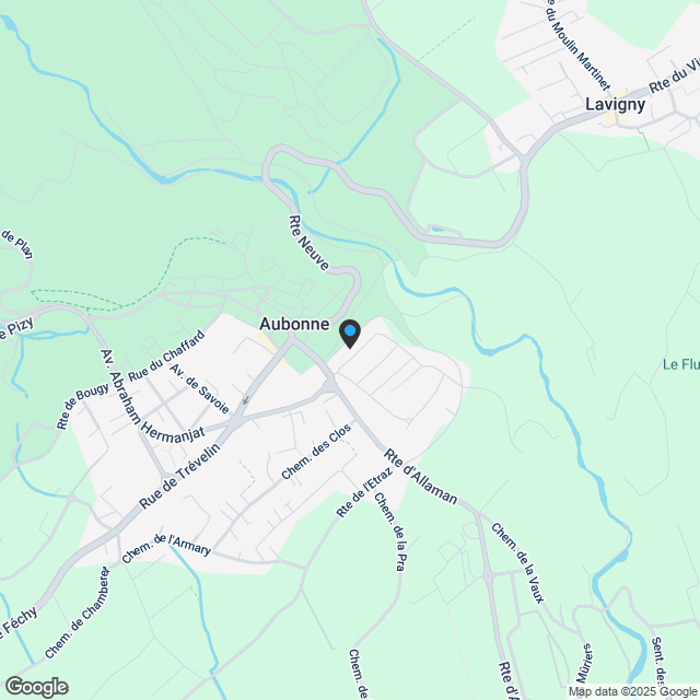 Neue Wohnung mit drei Zimmern in einem privilegierten Wohngebiet in Aubonne - Karte