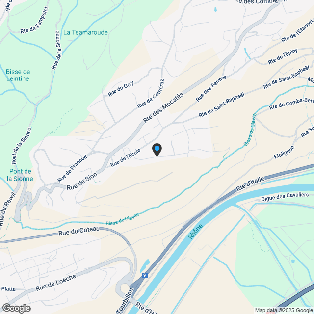 Villa - herrliche Terrasse, herrliche Aussicht, Master-Suite - Karte