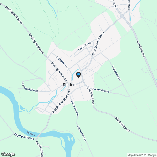 6 1/2-Zimmer-Doppeleinfamilienhaus mit nutzbarer Landfläche - Karte