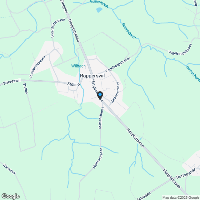 Dachwohnung 5,5-Zimmer mit Galerie - Überbauung "Alte Metzgerei", 3255 Rapperswil - Karte