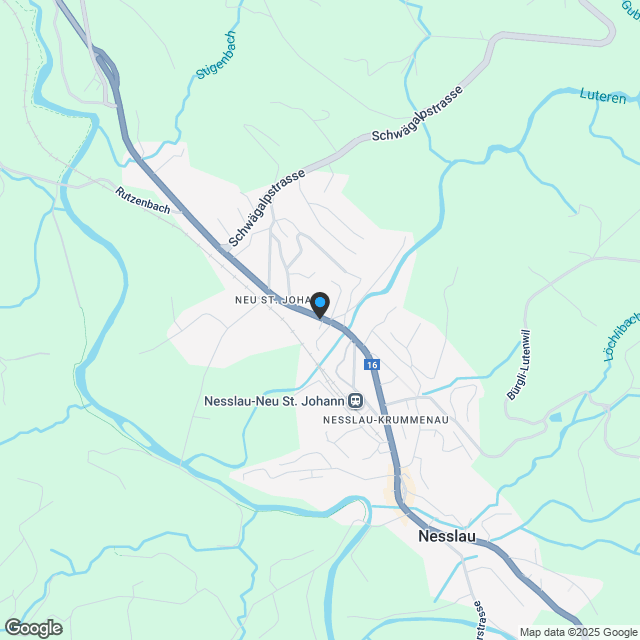 zur alten Weberei - Karte