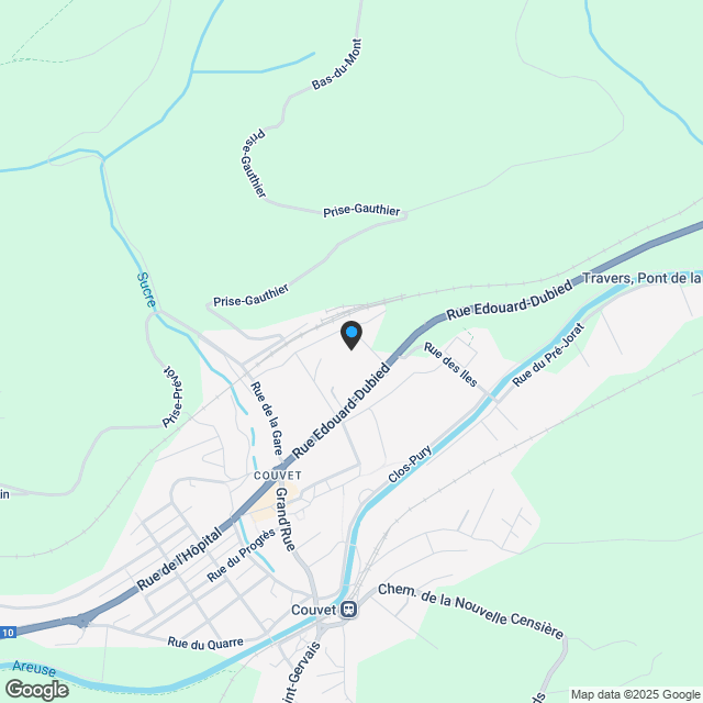 Appt PPE neu von 4.5 Zimmern mit Balkon Campagne Pernod, Lot B9 - Karte