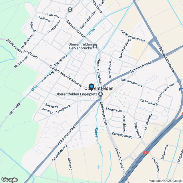«Beeme» Oberentfelden - Attraktives Wohnen im Suhrental - Karte