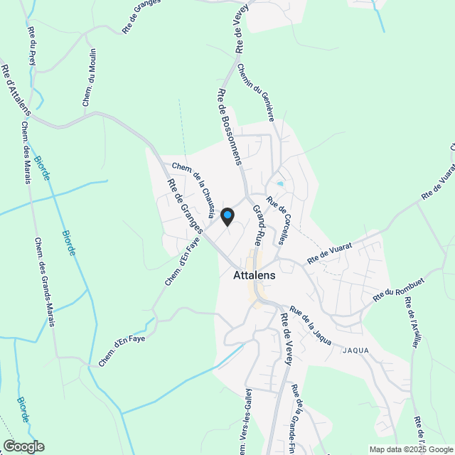 Moderne 3.5-Zimmer-Wohnung in neuem Minergie-Gebäude in Attalens - Karte