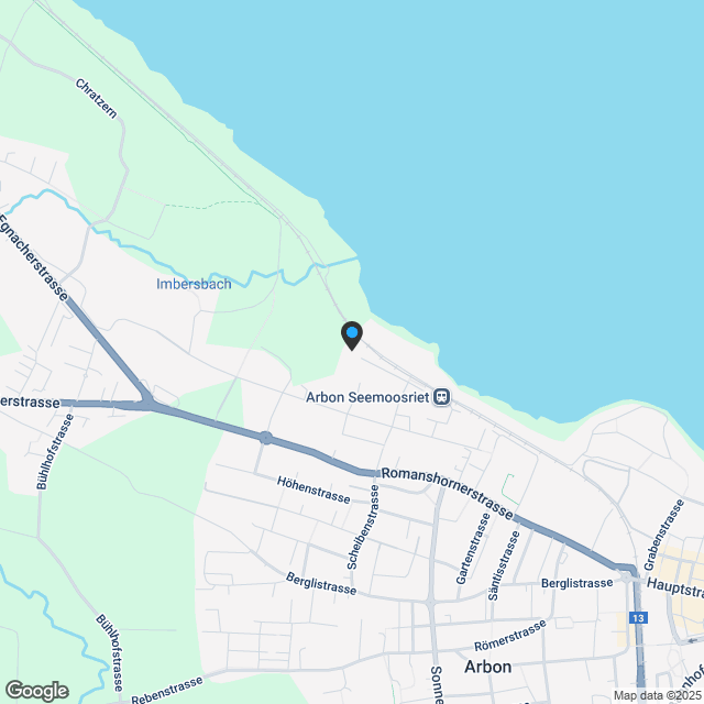 Moderne 2½-Zimmer mit Loggia – in Fussnähe zum See - Karte