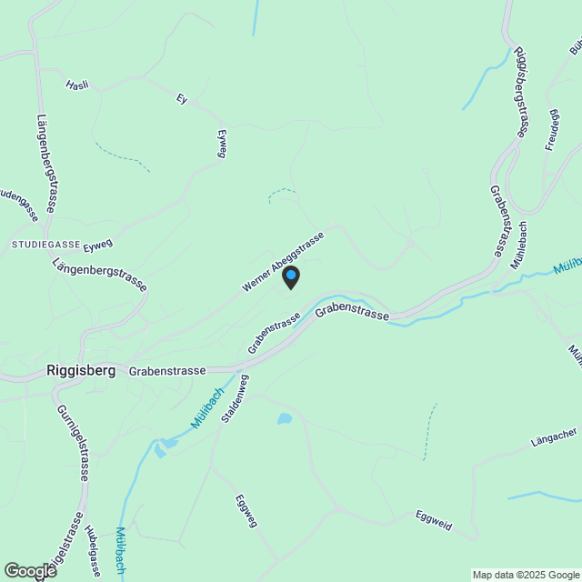 Moderne 5.5-Zimmer-Dachwohnung mit Bergblick in Riggisberg - Karte