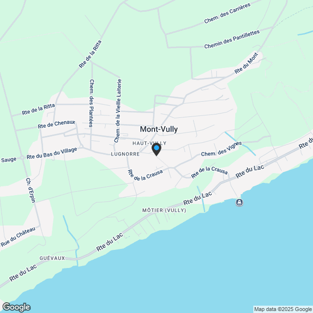 GROSSEN IMMOBILIEN - Exklusive 4.5-Zimmer Maisonettewohnung in Lugnorre - Karte