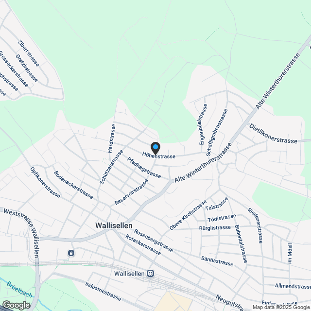 Hochwertige 4.5-Zimmer Wohnung in Wallisellen - Karte